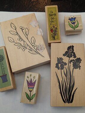 Flower Stampers Set of 6